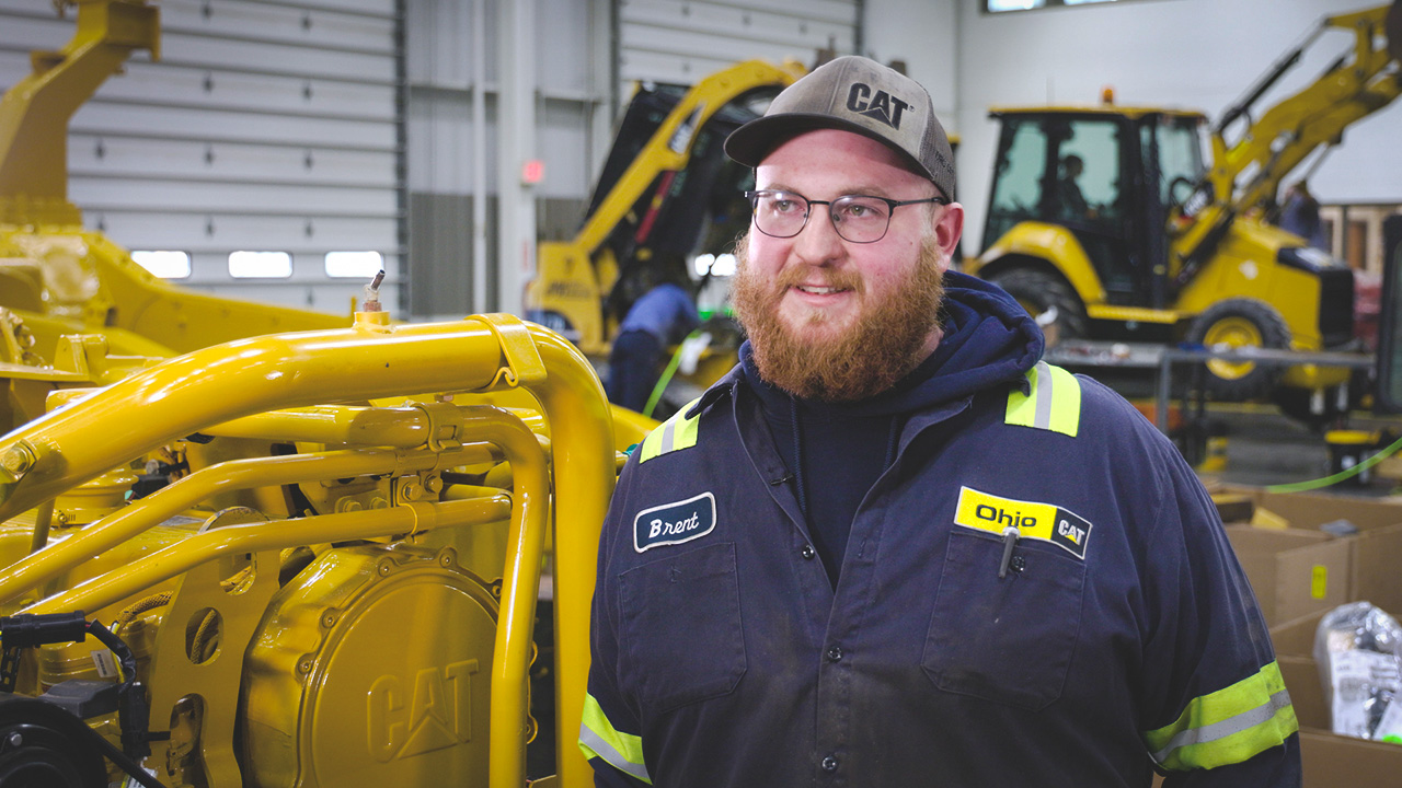 Image of man with equipment